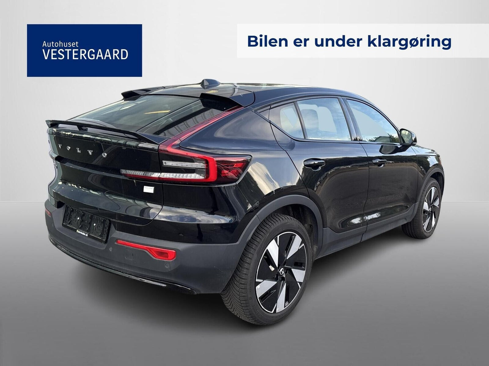 Sort Volvo C40 fra 2023