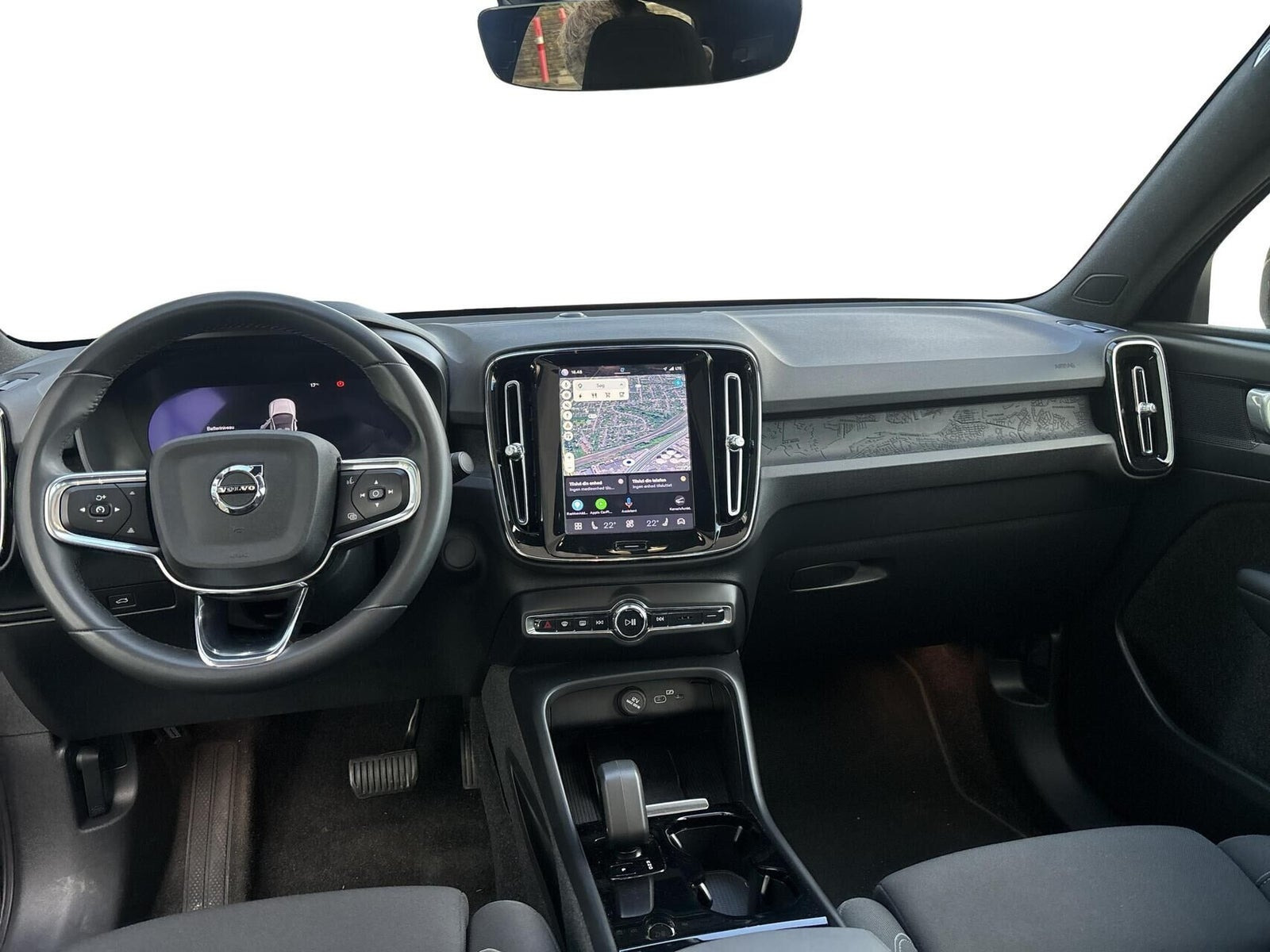 Sort Volvo C40 fra 2023
