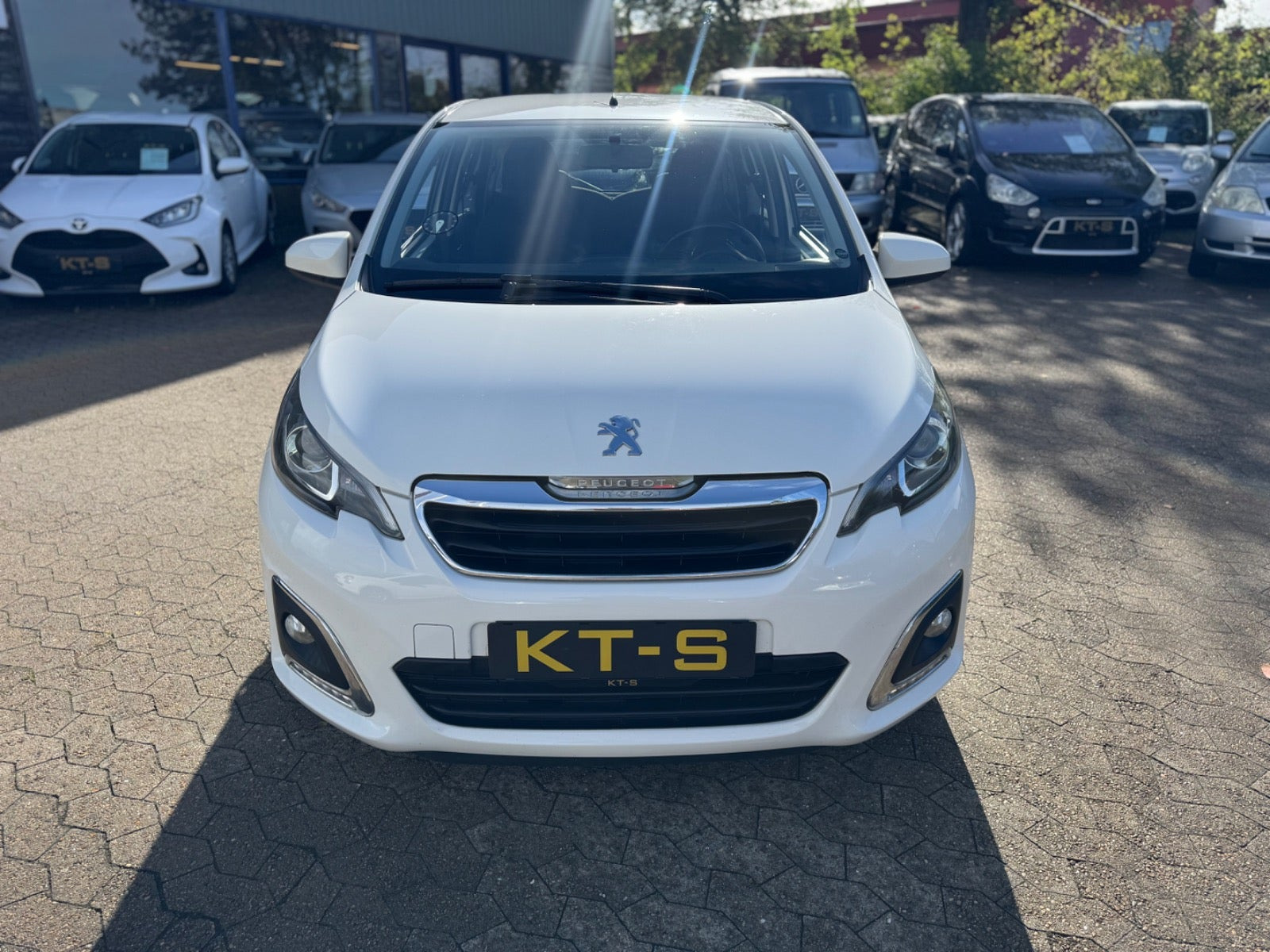 Hvid Peugeot 108 fra 2018