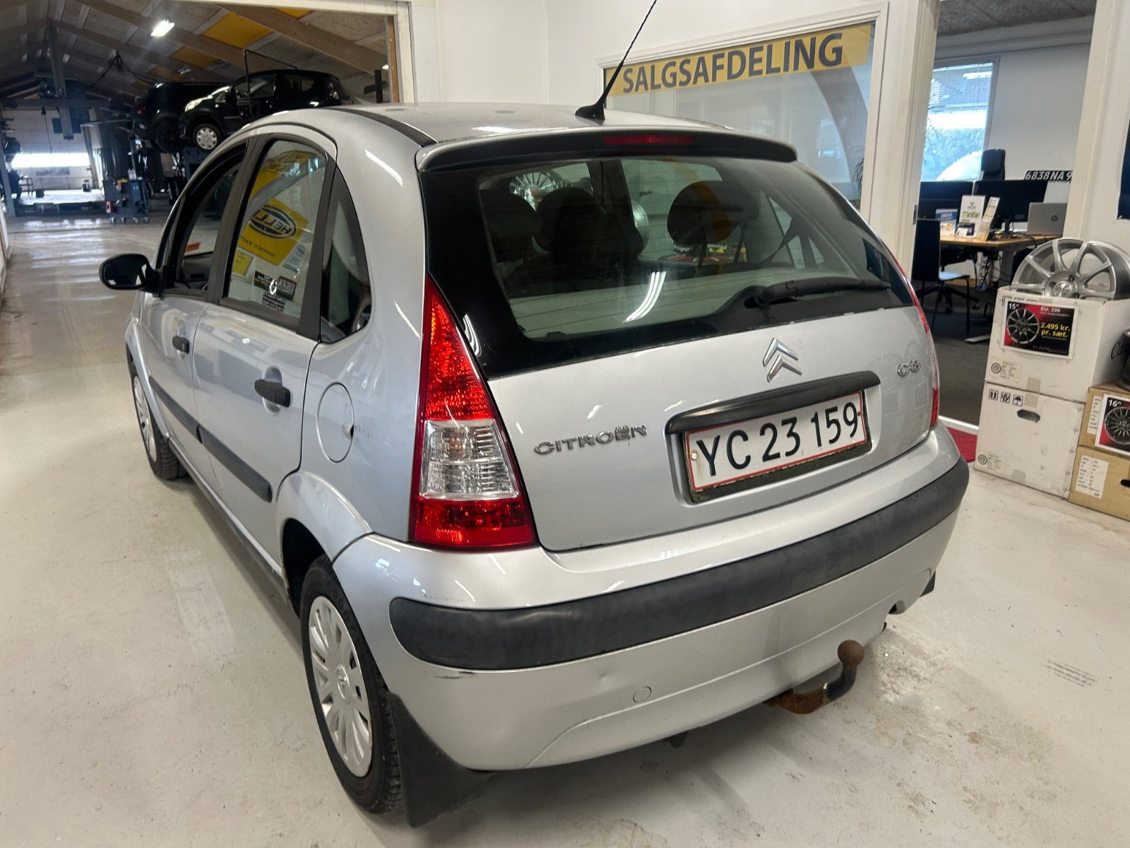Sølv Citroën C3 fra 2006