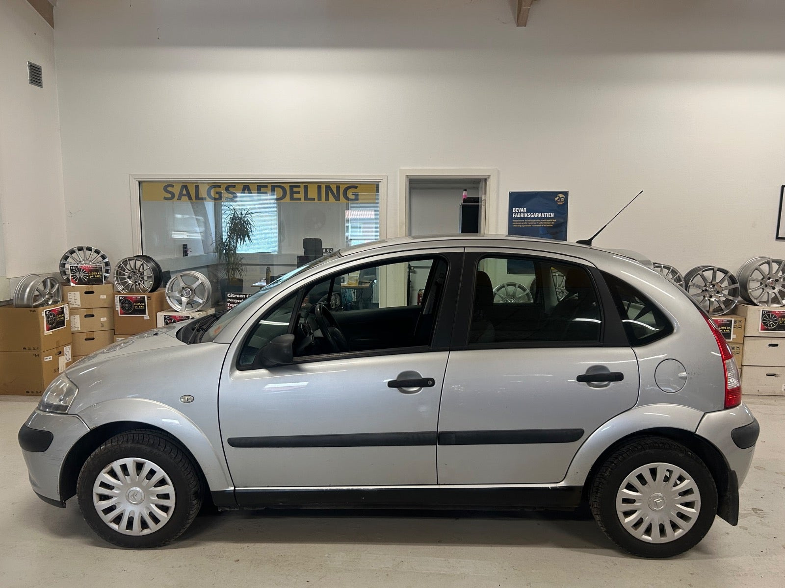 Sølv Citroën C3 fra 2006