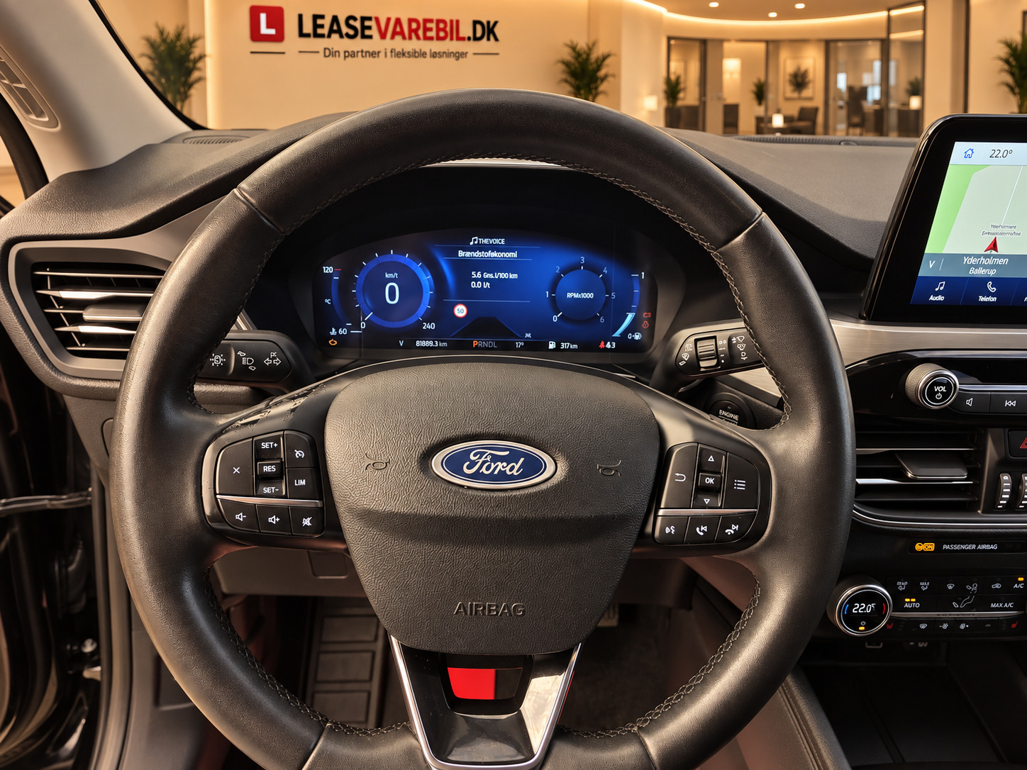 Sort Ford Kuga fra 2022