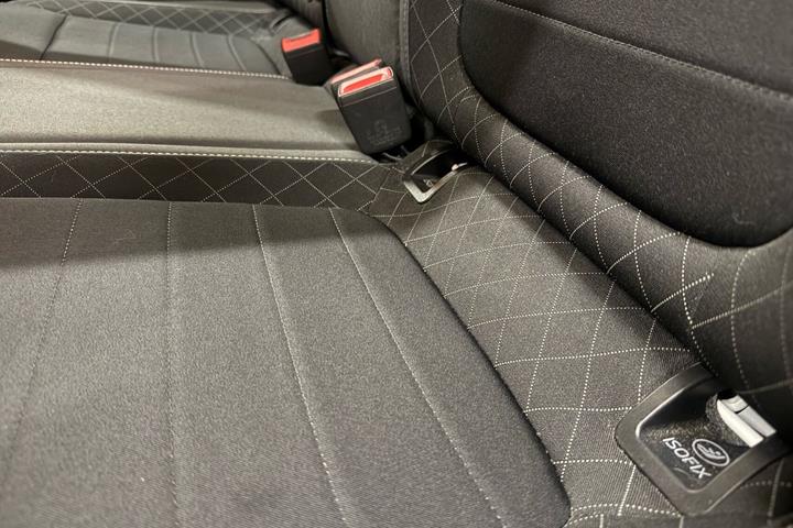 Hvid Skoda Fabia fra 2019