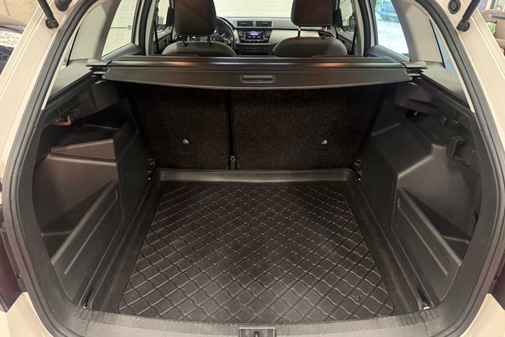 Hvid Skoda Fabia fra 2019