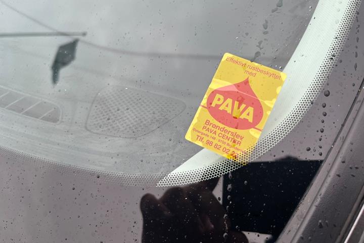 Grå Ford Fiesta fra 2021