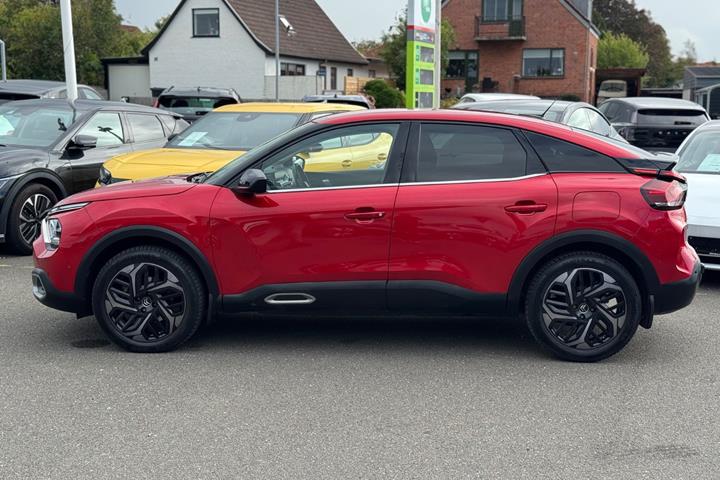 Rød Citroën C4 fra 2021
