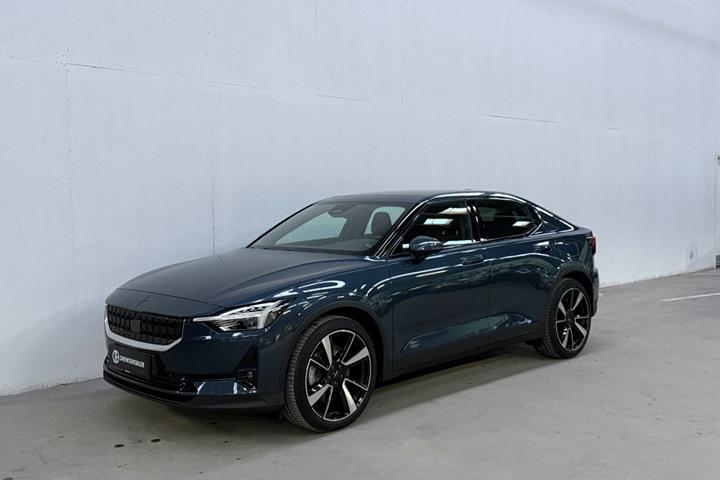 Blå Polestar 2 fra 2022