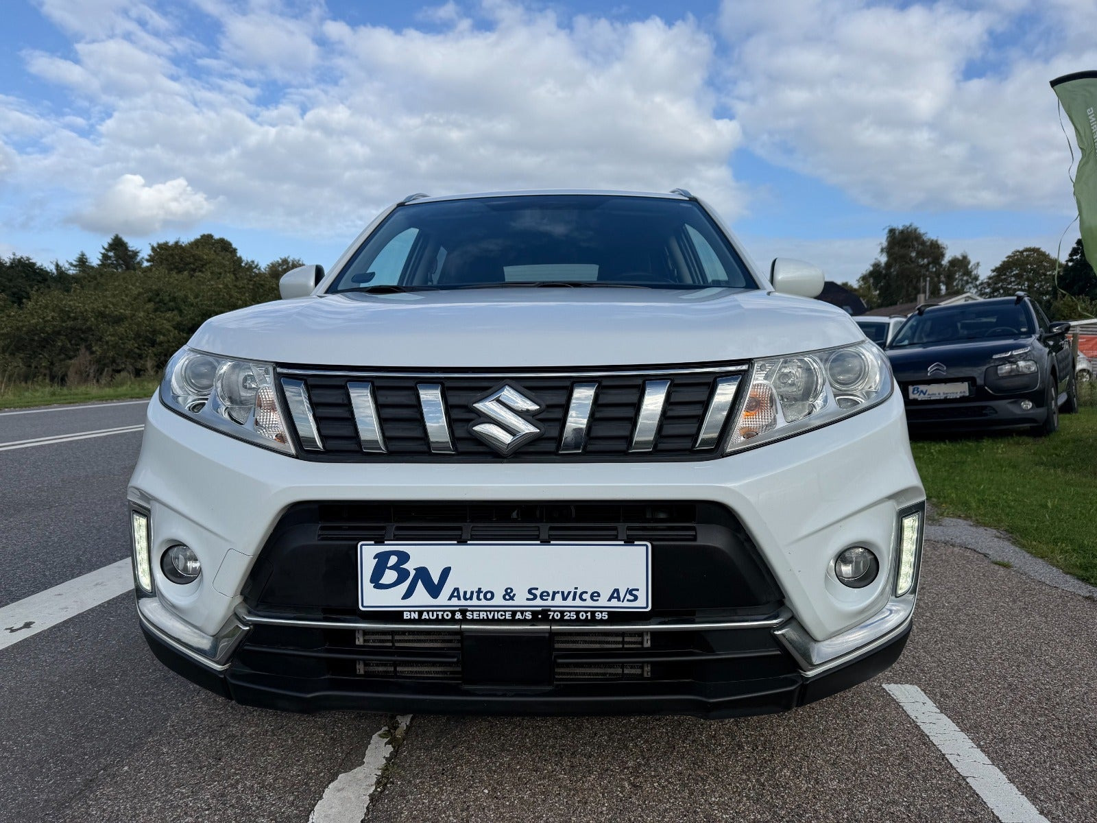 Hvid Suzuki Vitara fra 2019