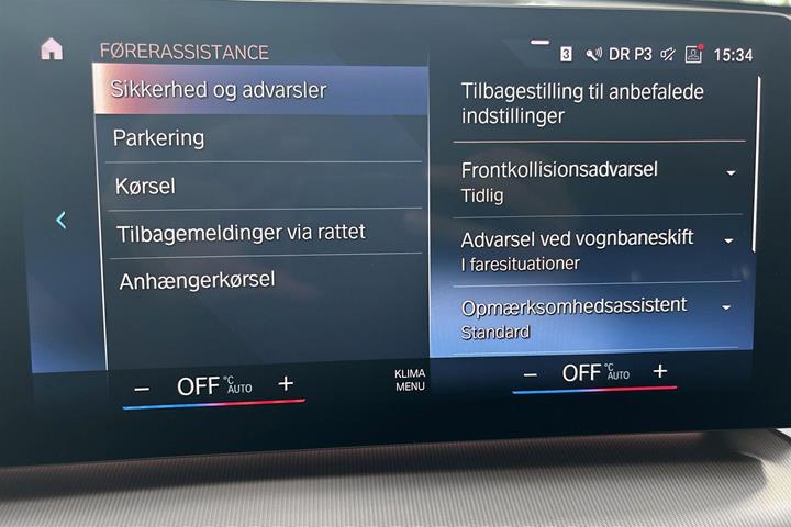 Sølv BMW iX1 fra 2023