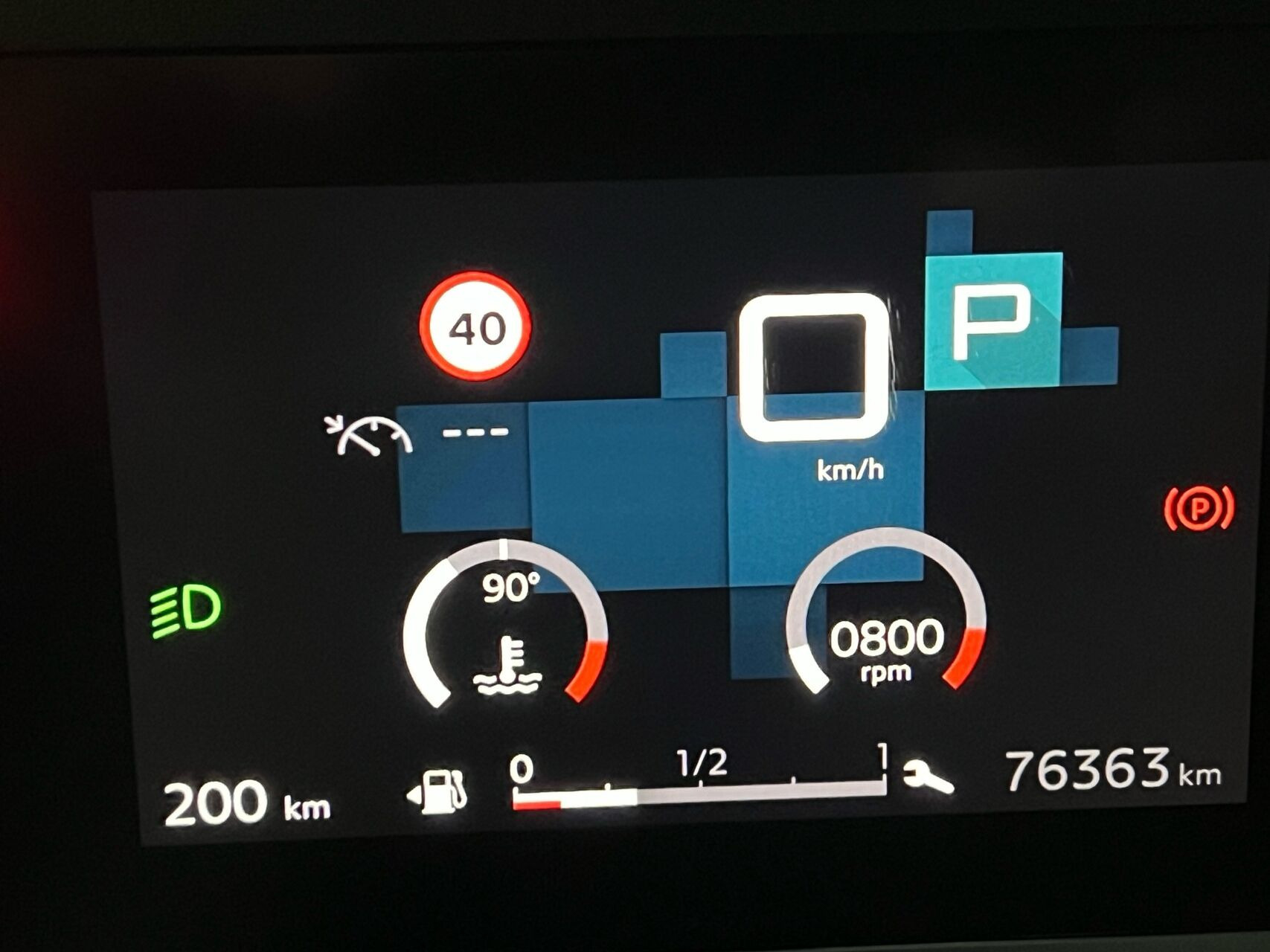 Sort Citroën C4 fra 2022