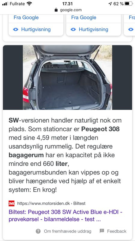 undefined Peugeot 308 fra 2018