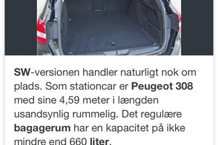 undefined Peugeot 308 fra 2018
