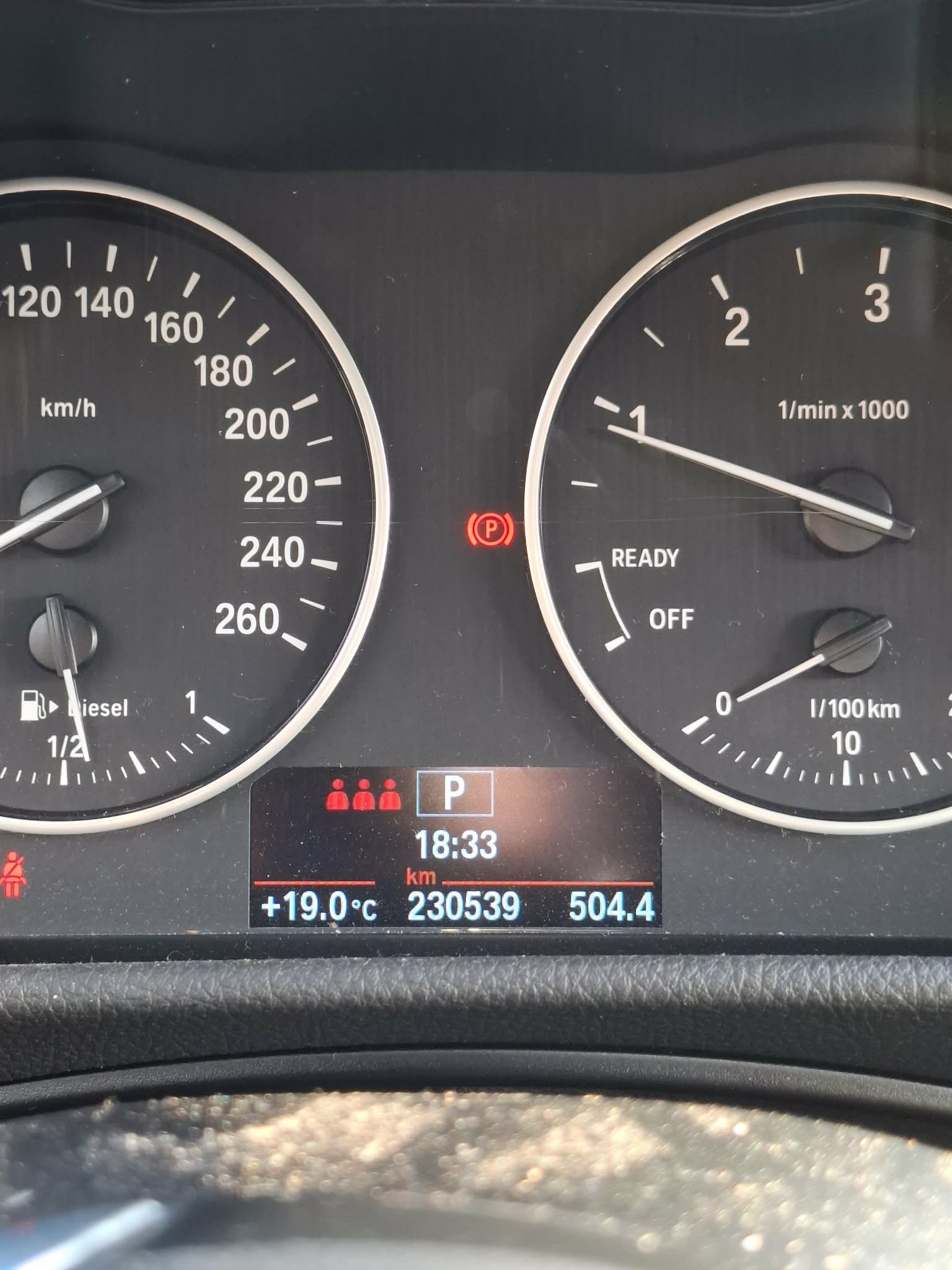 Sort BMW 2-Serie fra 2017