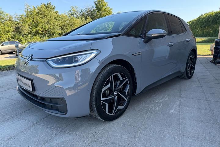 Grå VW ID.3 fra 2022