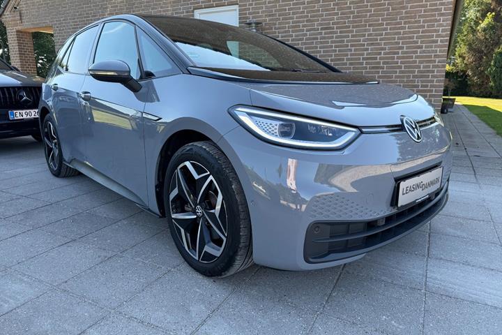 Grå VW ID.3 fra 2022