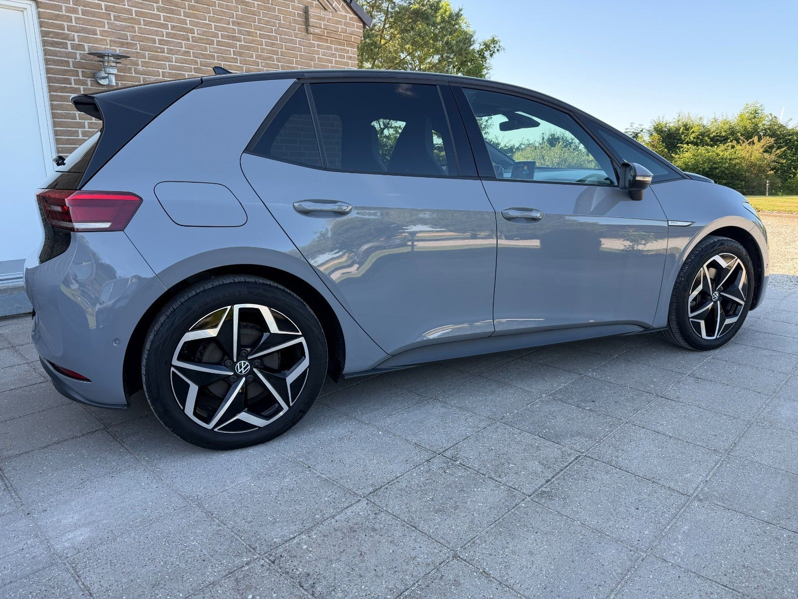 Grå VW ID.3 fra 2022