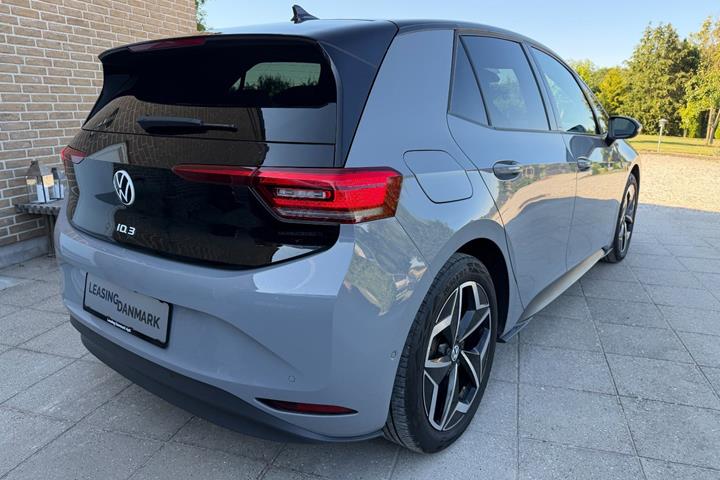 Grå VW ID.3 fra 2022