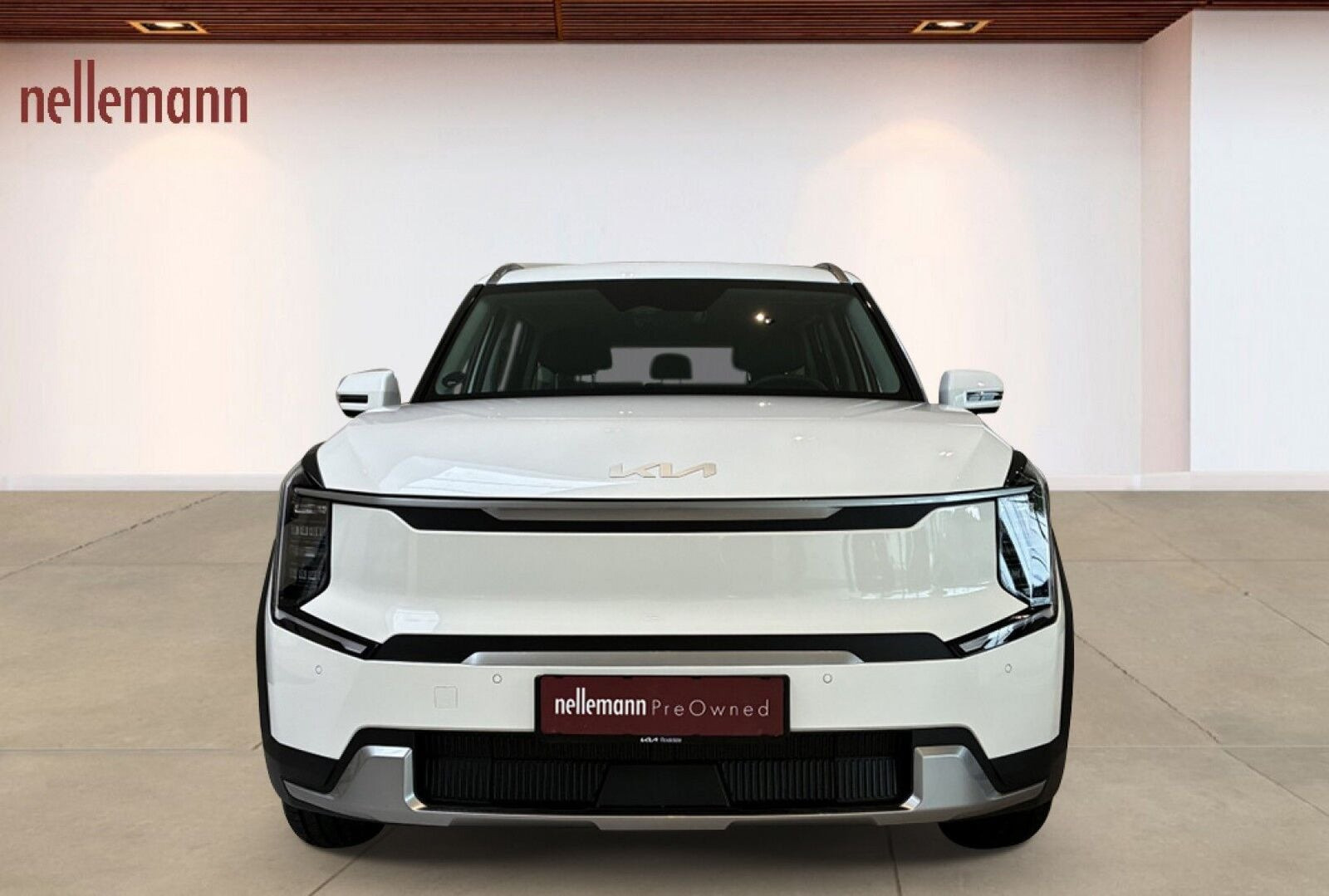 Hvid Kia EV9 fra 2026