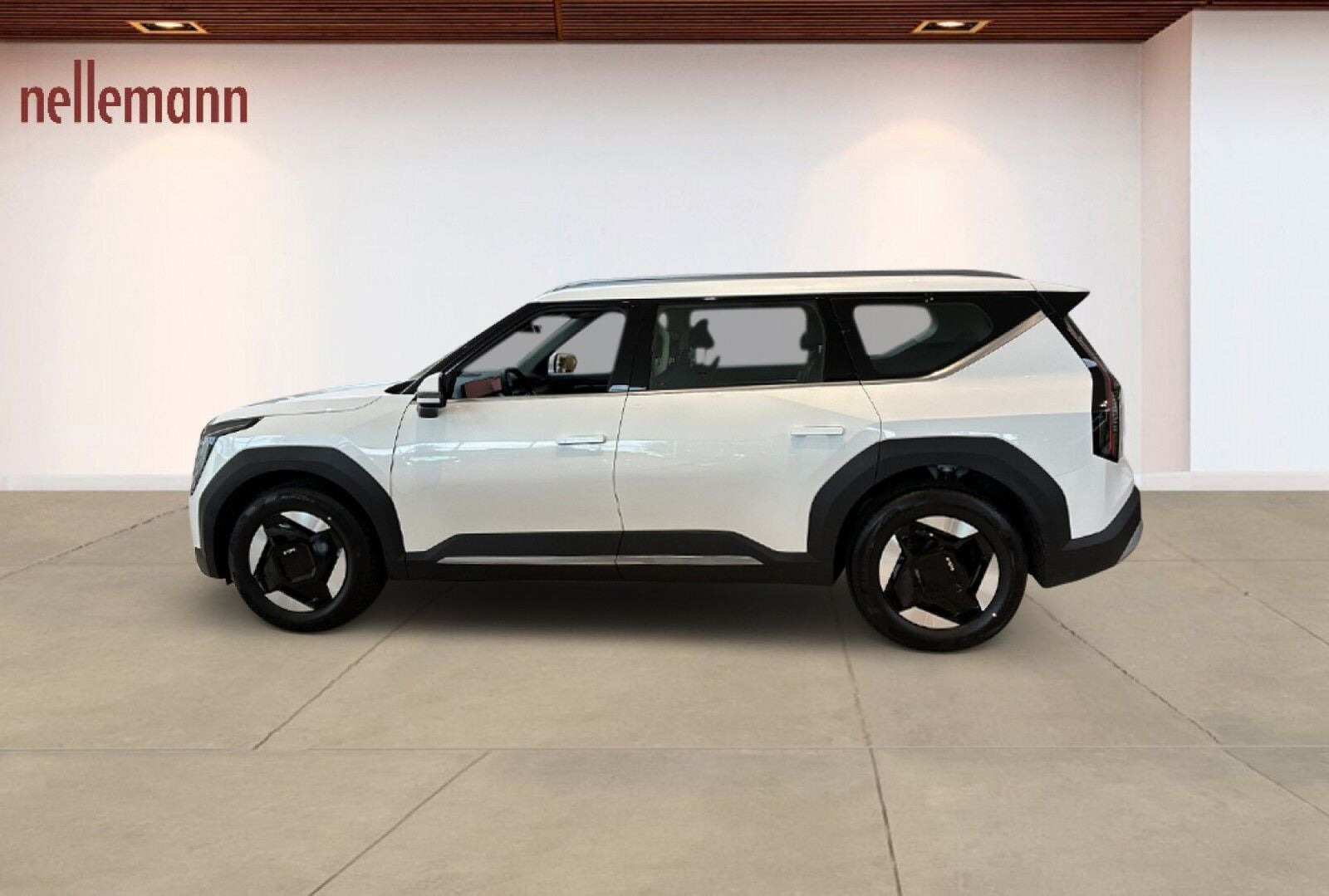 Hvid Kia EV9 fra 2026