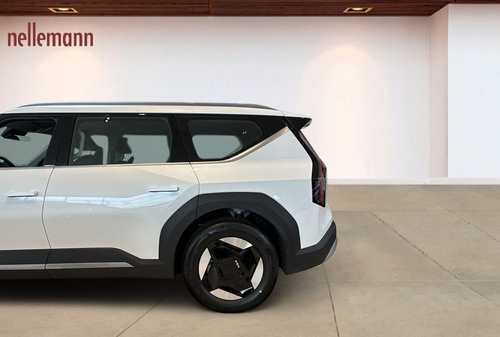 Hvid Kia EV9 fra 2026