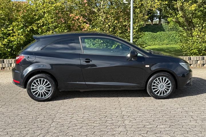 Sort Seat Ibiza fra 2014