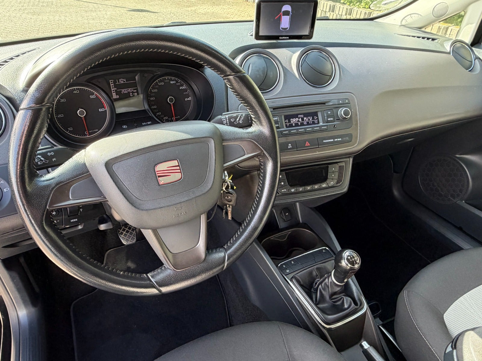 Sort Seat Ibiza fra 2014