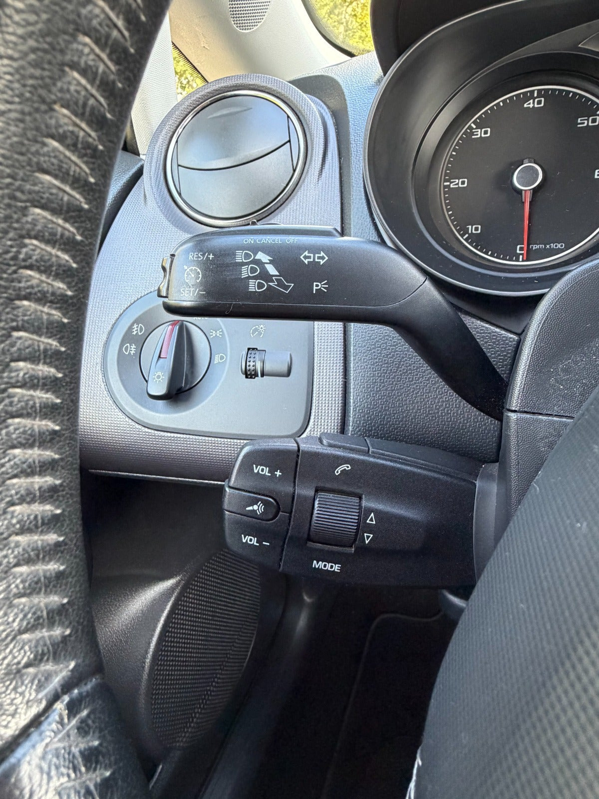Sort Seat Ibiza fra 2014