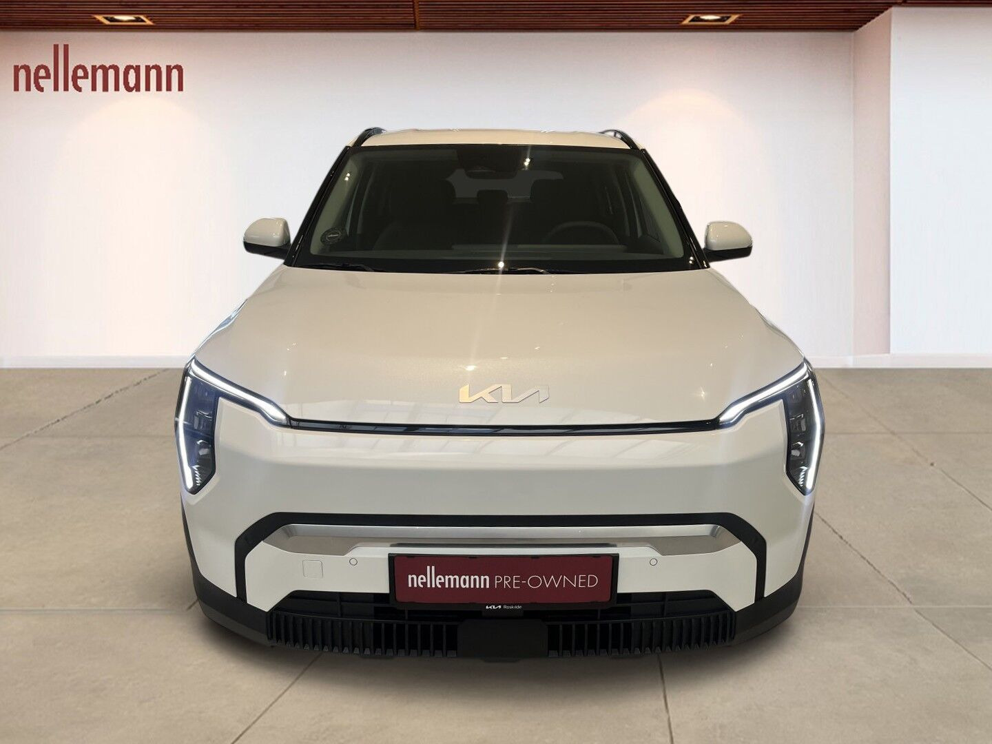 Hvid Kia EV3 fra 2026