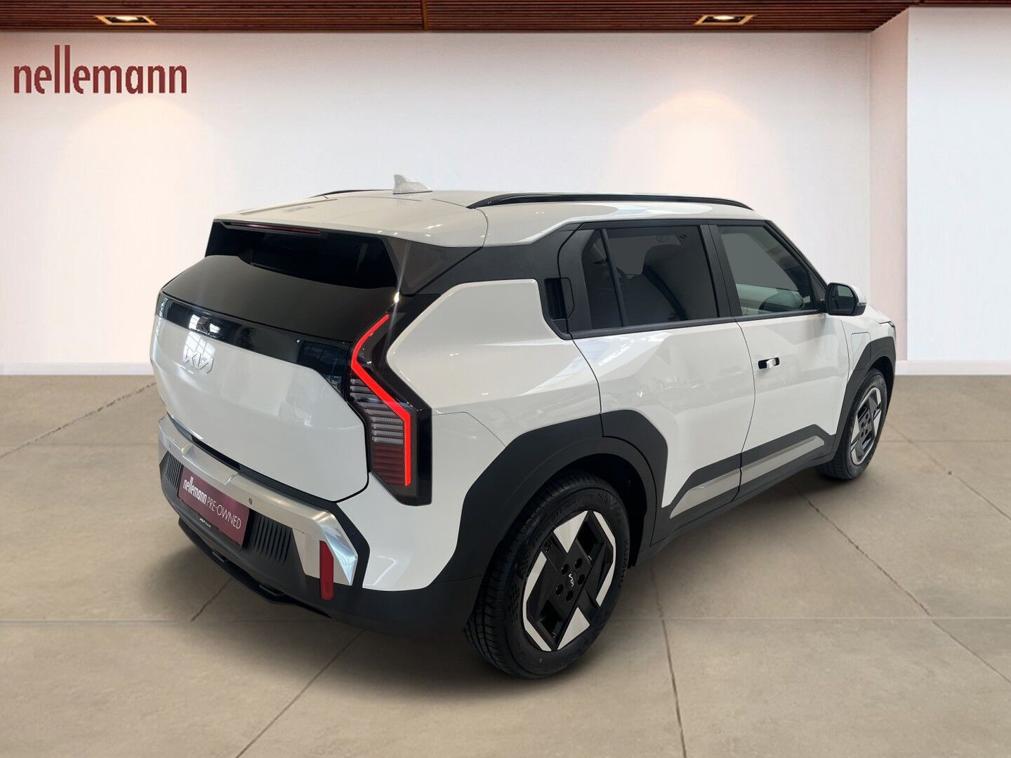 Hvid Kia EV3 fra 2026