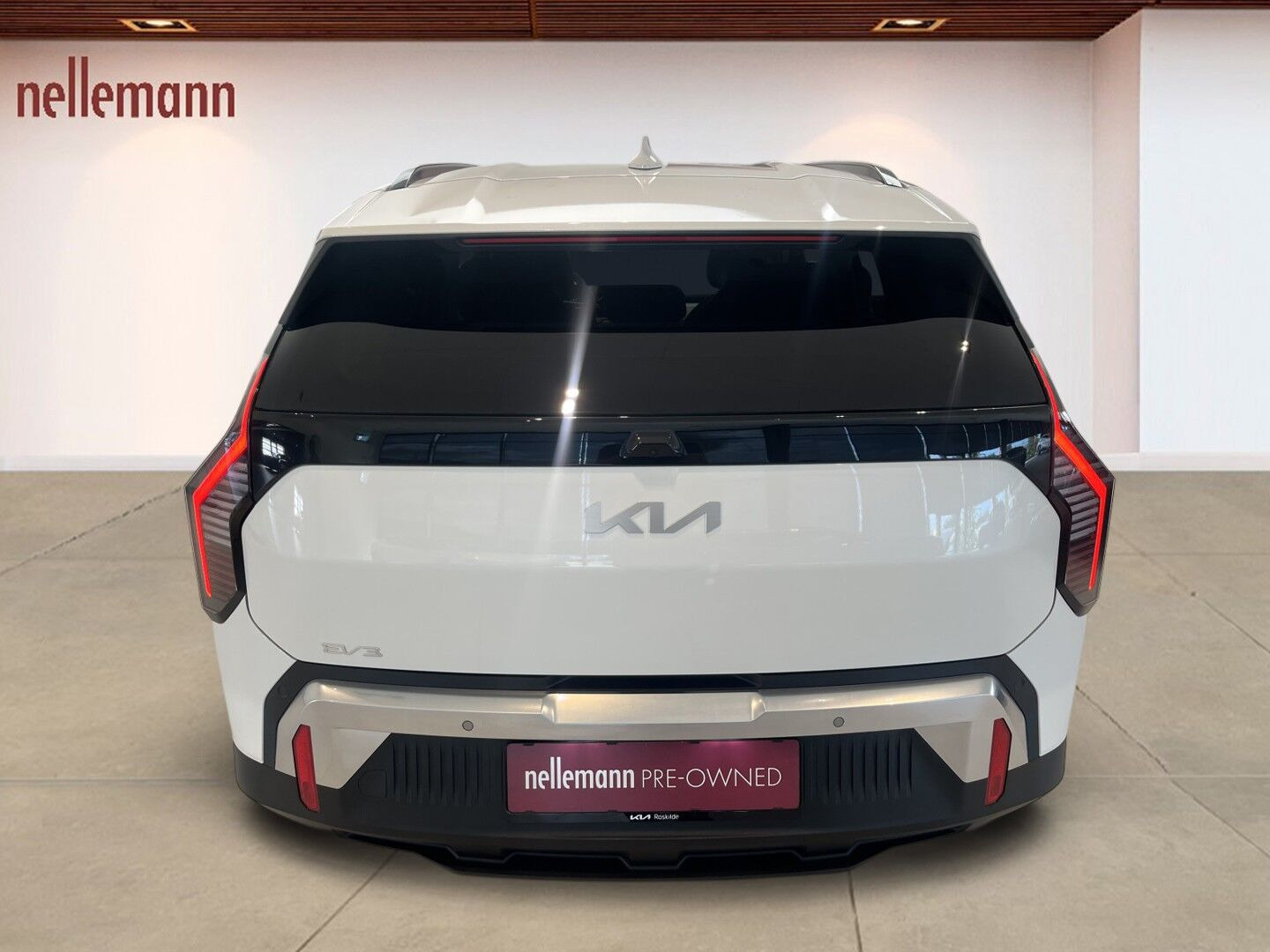 Hvid Kia EV3 fra 2026
