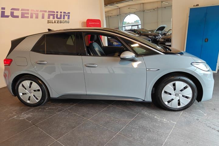 Grå VW ID.3 fra 2020
