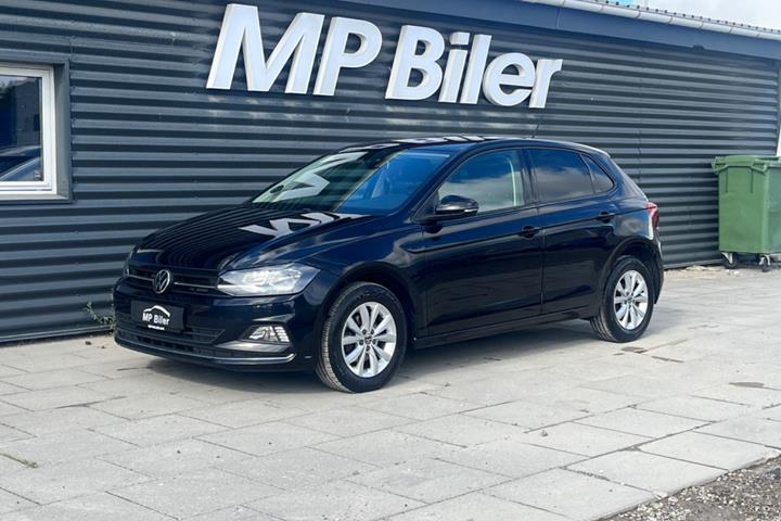Sort VW Polo fra 2021