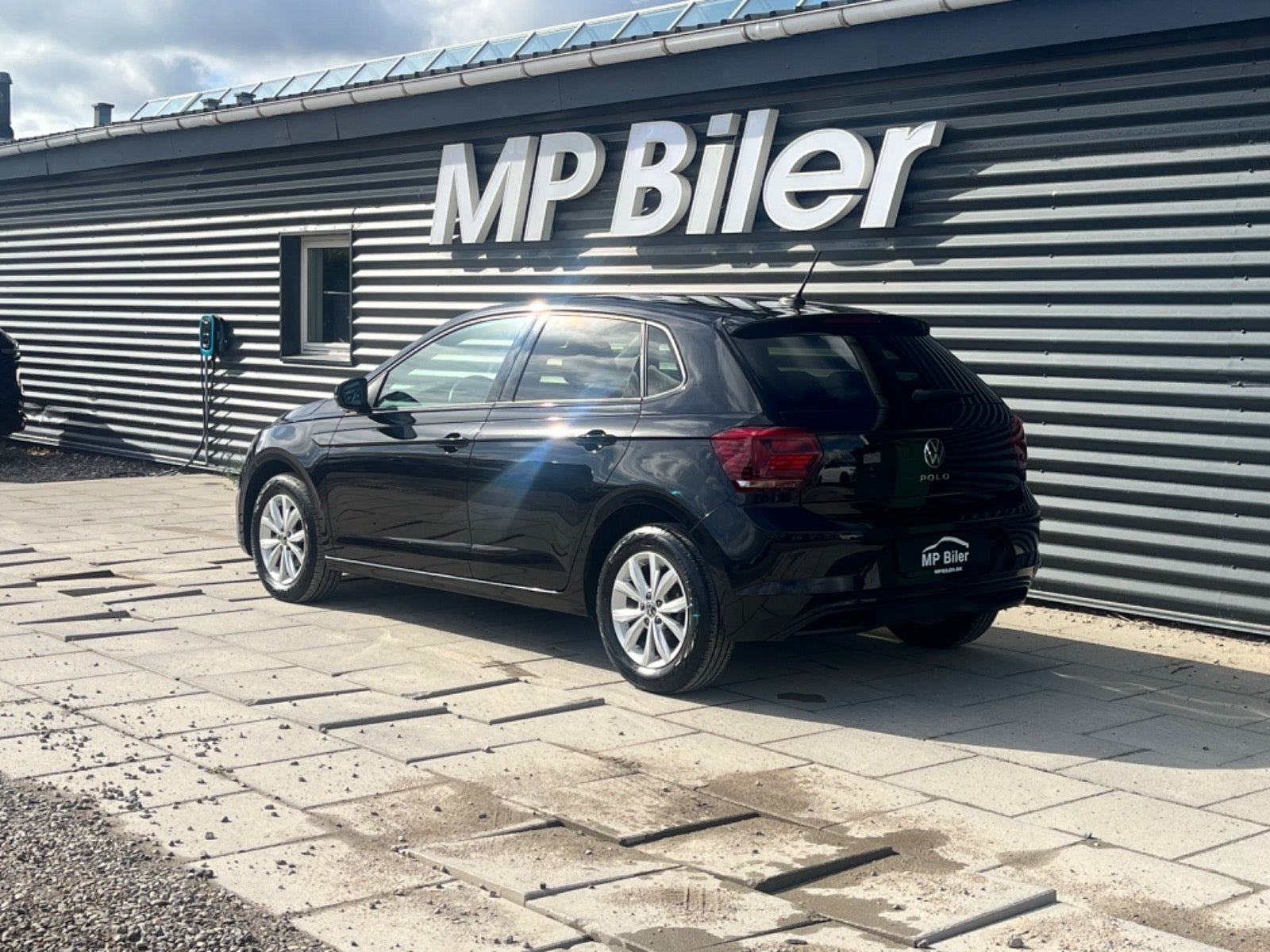 Sort VW Polo fra 2021
