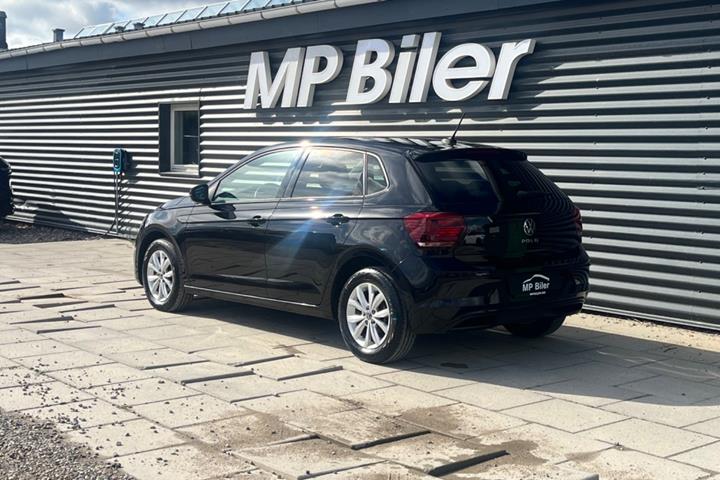 Sort VW Polo fra 2021