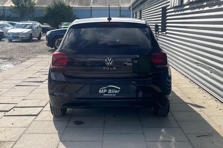 Sort VW Polo fra 2021
