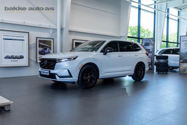 Hvid Honda CR-V fra 2025