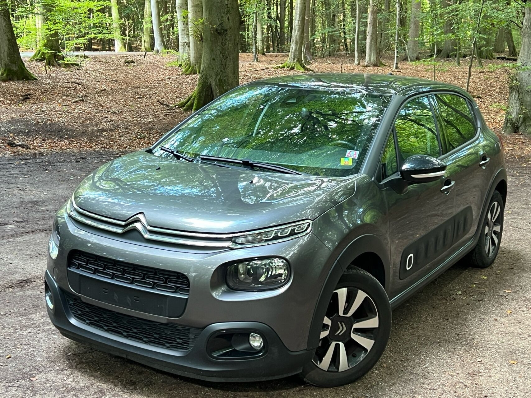 Grå Citroën C3 fra 2020