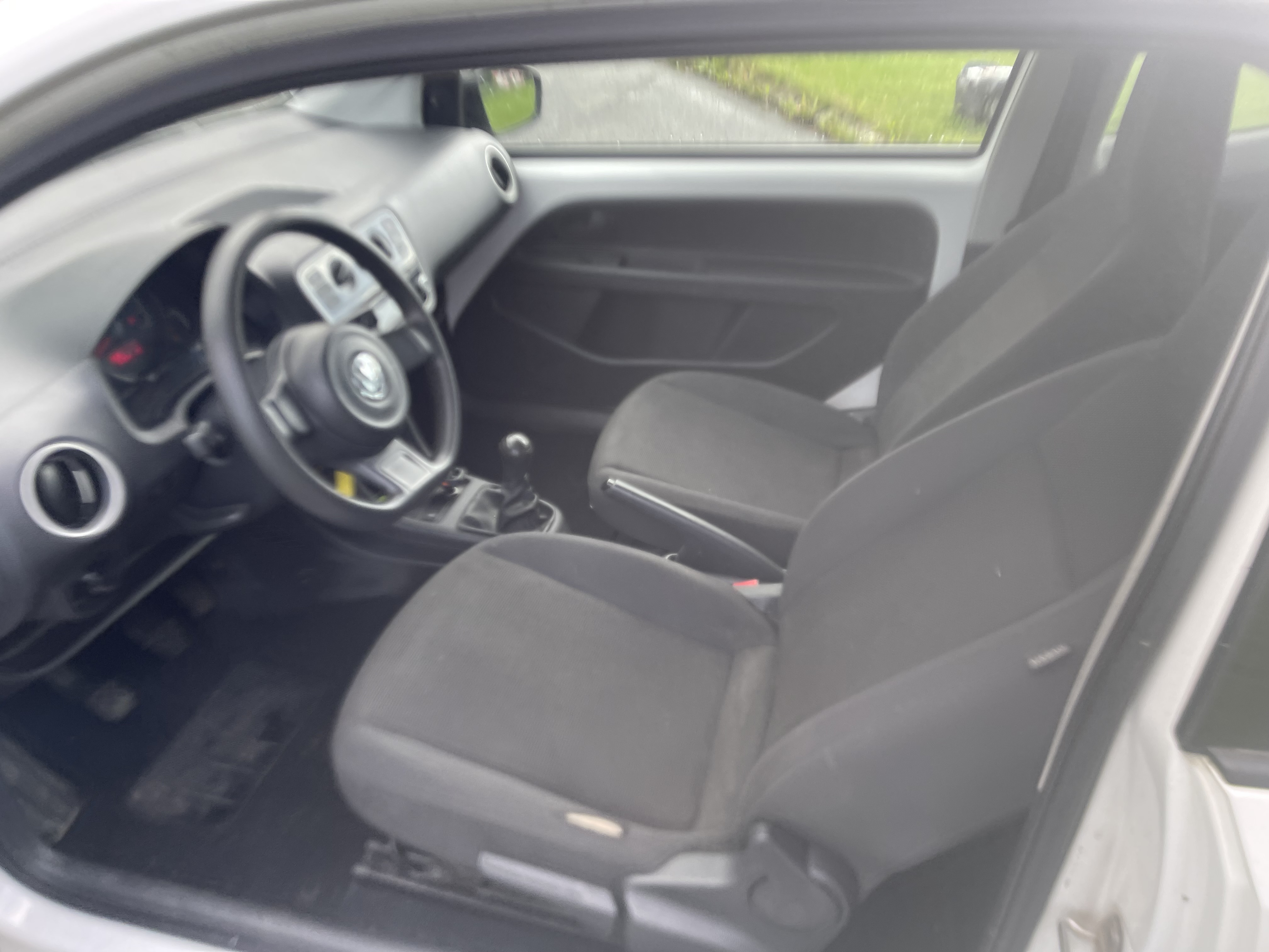 Hvid VW UP! fra 2014