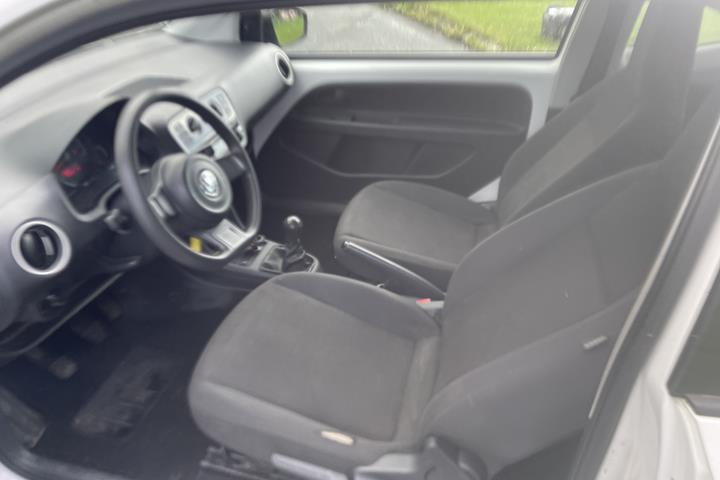 Hvid VW UP! fra 2014