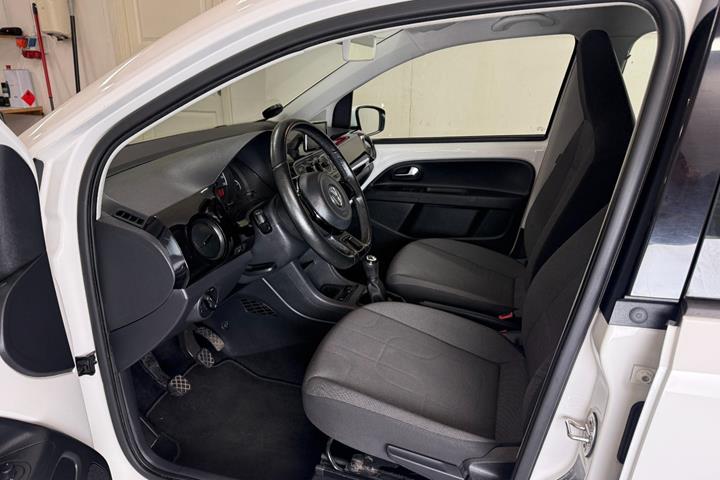 Hvid VW UP! fra 2014