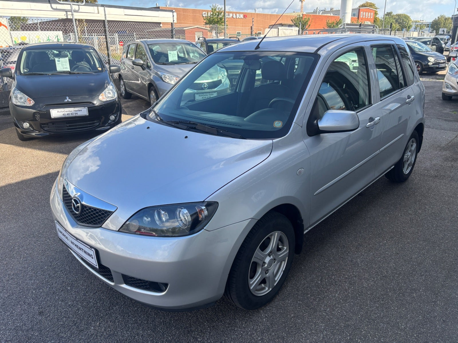 Sølv Mazda 2 fra 2007