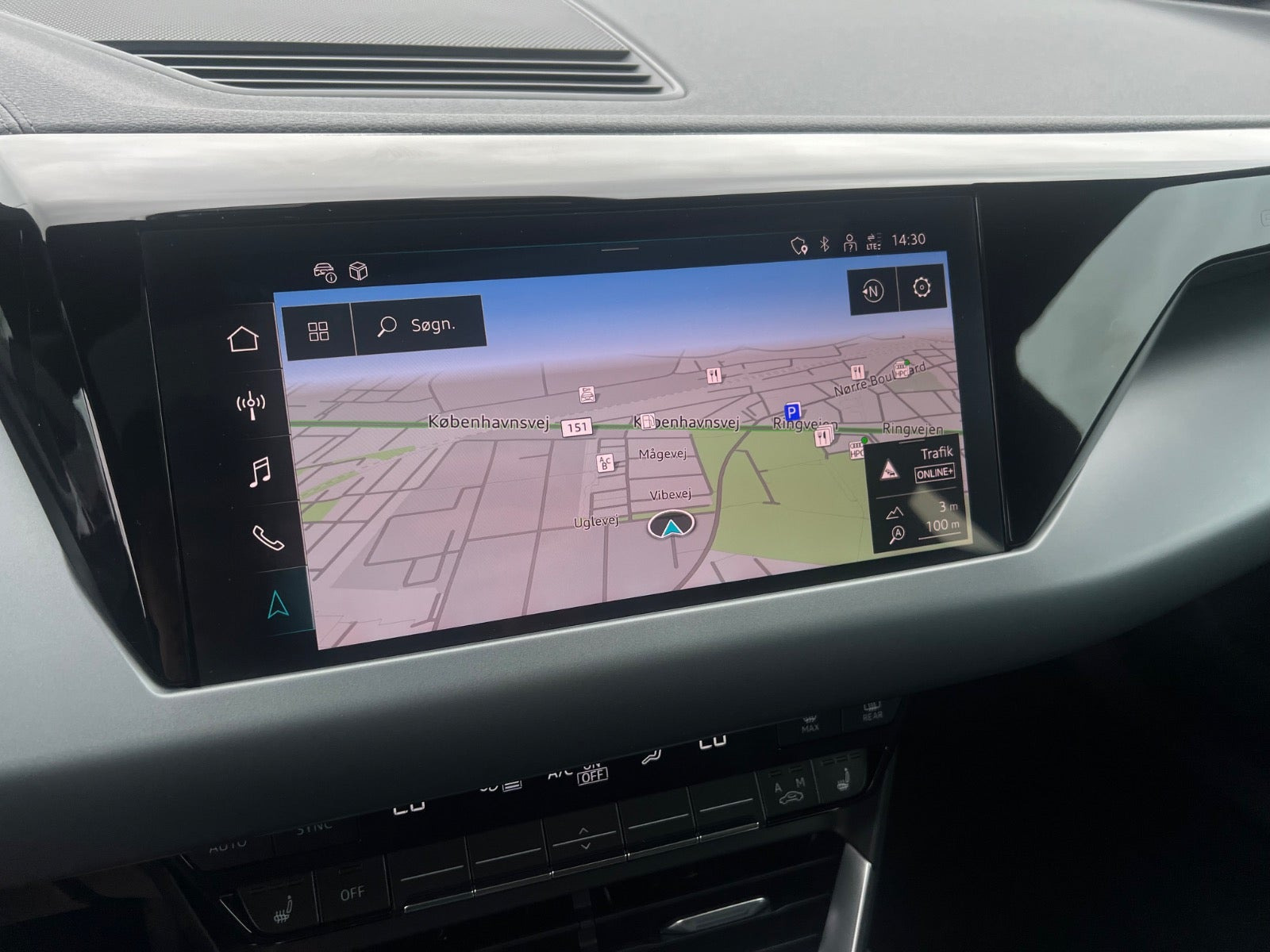 Hvid Audi e-tron GT fra 2024