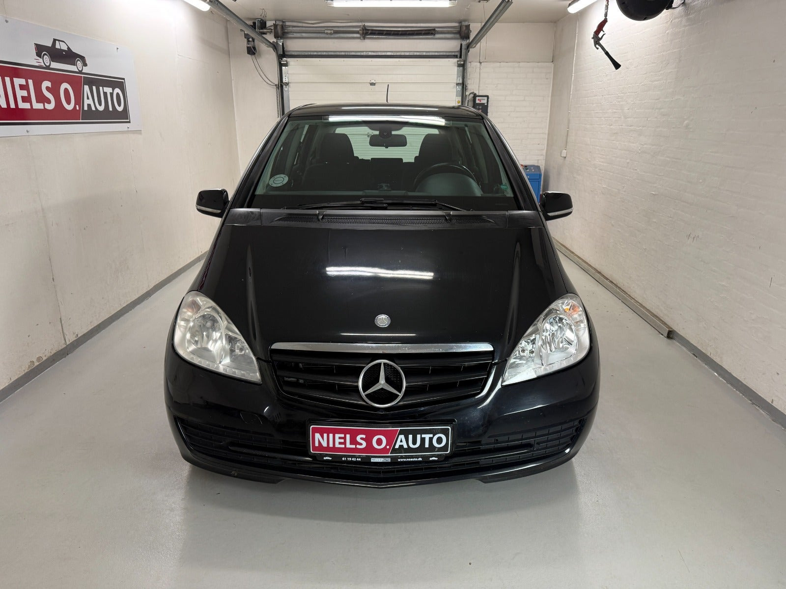 Sort Mercedes A180 fra 2009