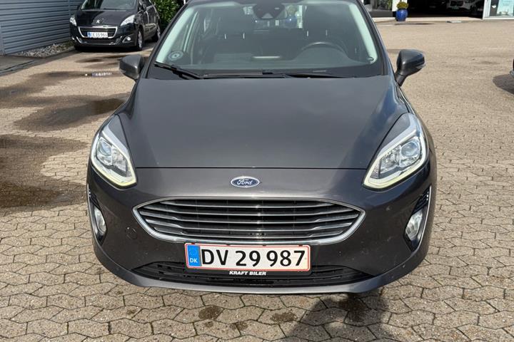 Grå Ford Fiesta fra 2018