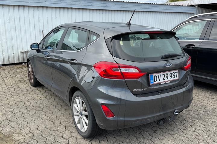 Grå Ford Fiesta fra 2018