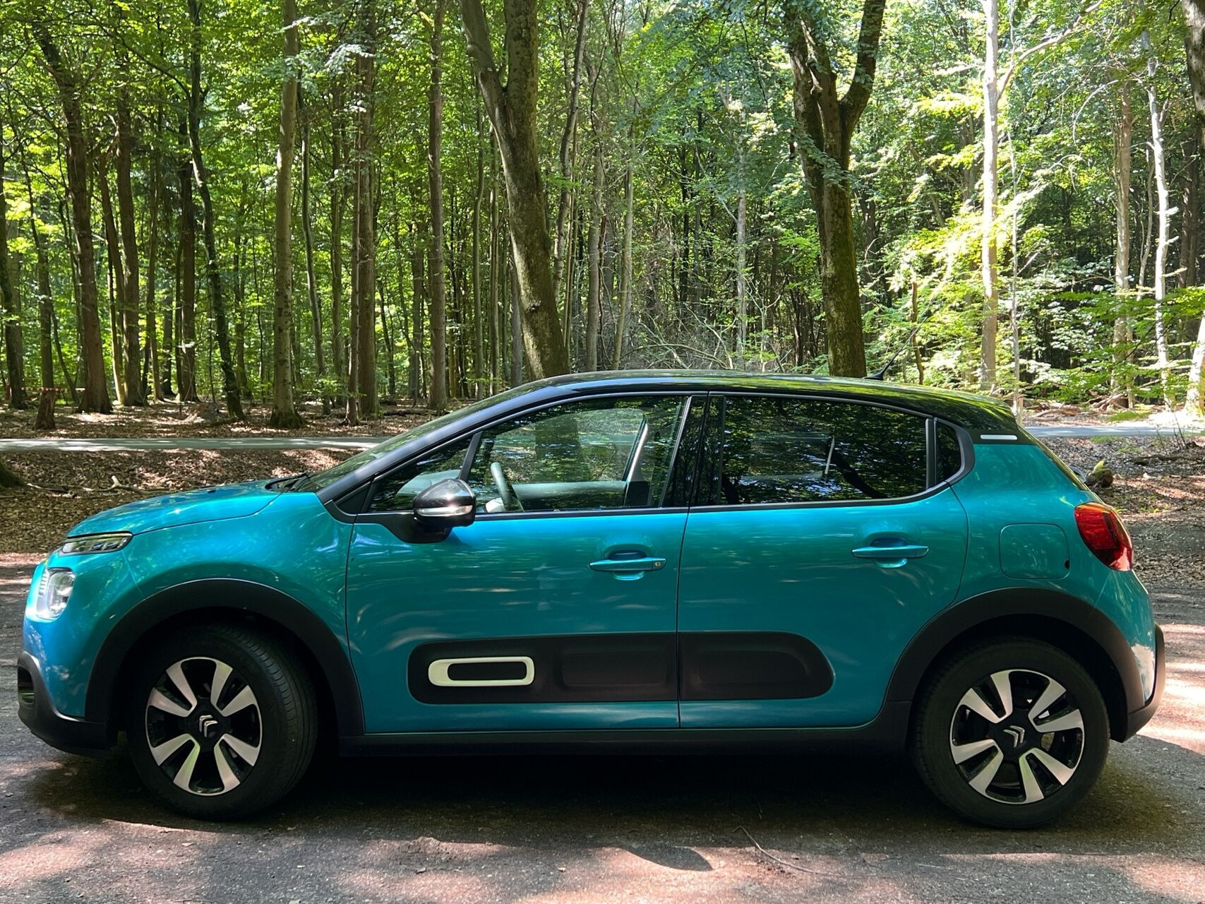 Blå Citroën C3 fra 2021