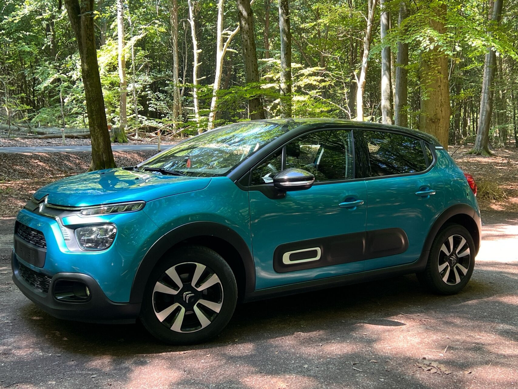 Blå Citroën C3 fra 2021