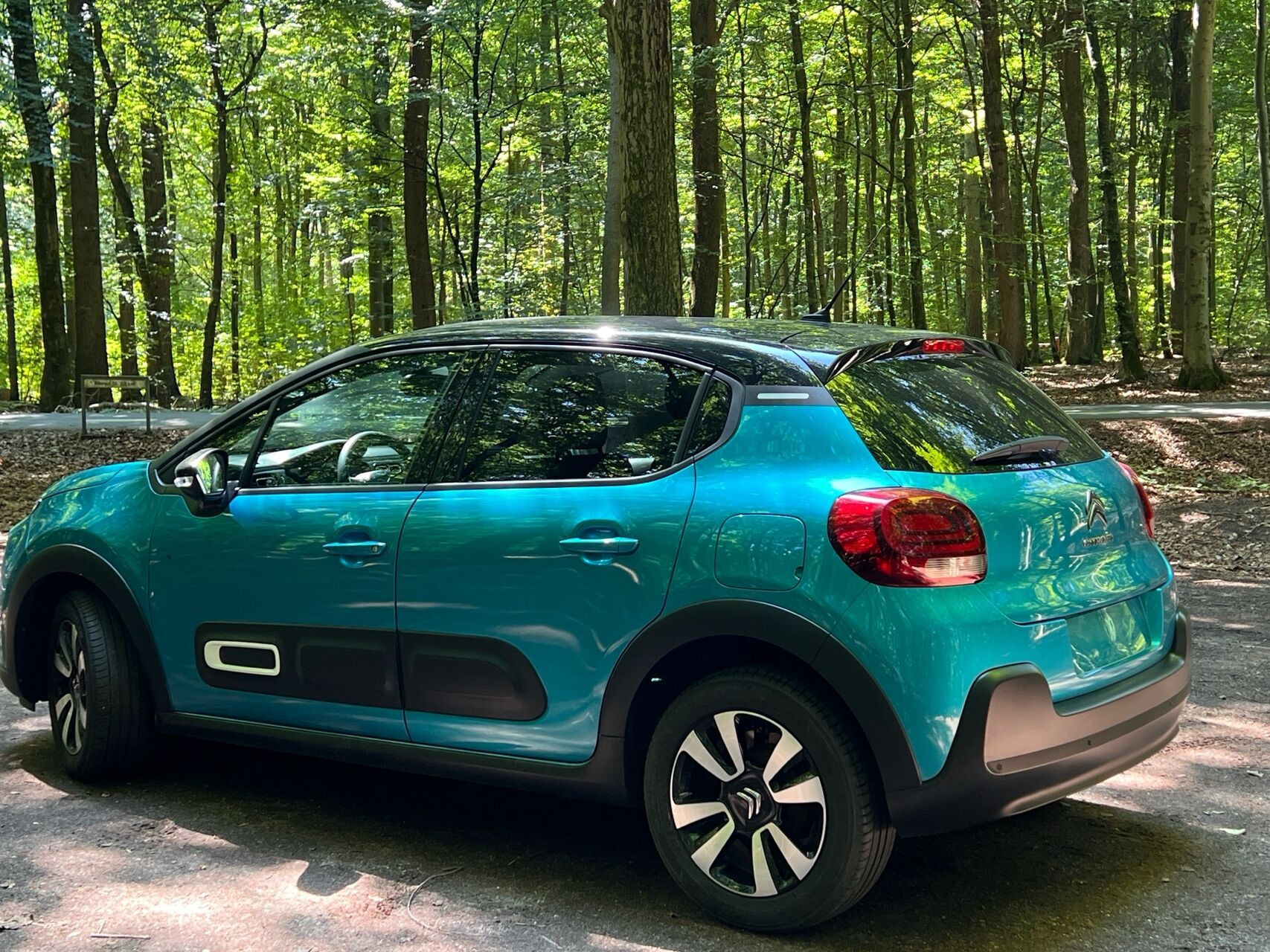 Blå Citroën C3 fra 2021