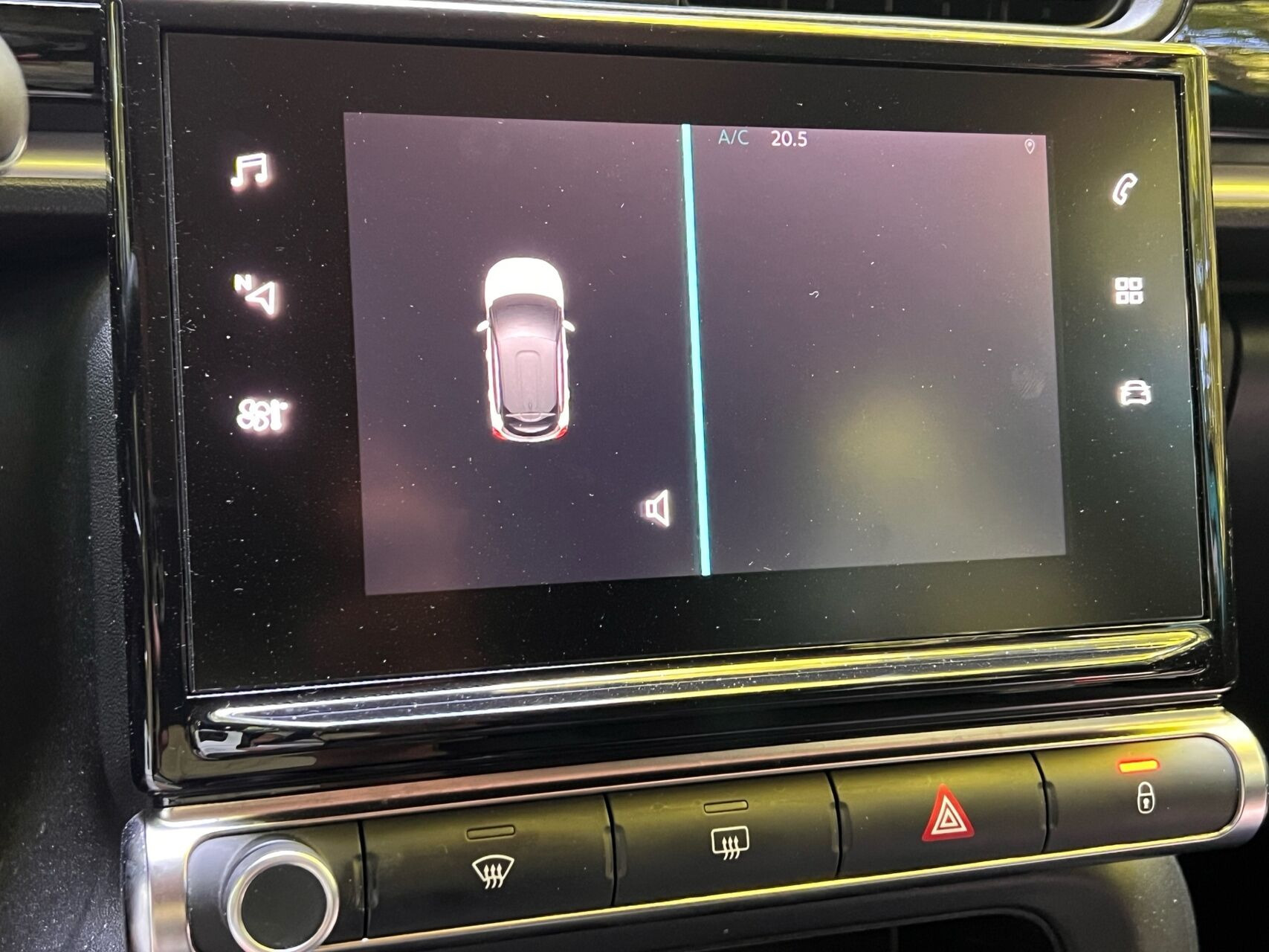 Blå Citroën C3 fra 2021