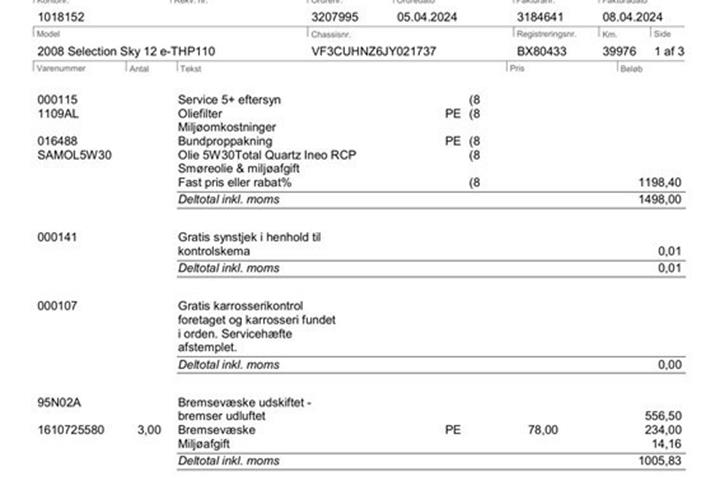 undefined Peugeot 2008 fra 2018